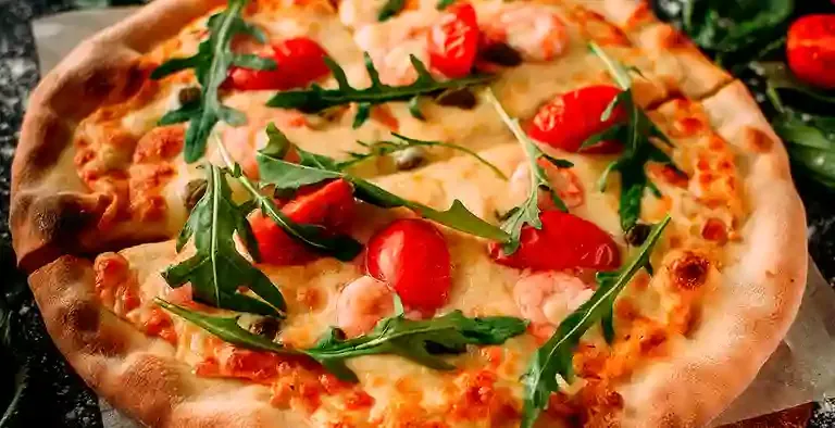 Pizza vegana de Pizzería Flipper